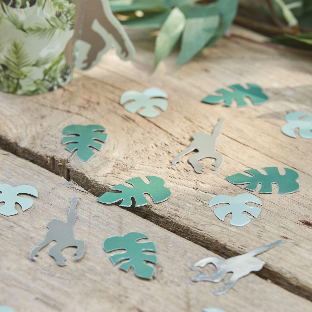 Table Confetti |   Leaf & Monkey Table Confetti Party Decorations Table Confetti