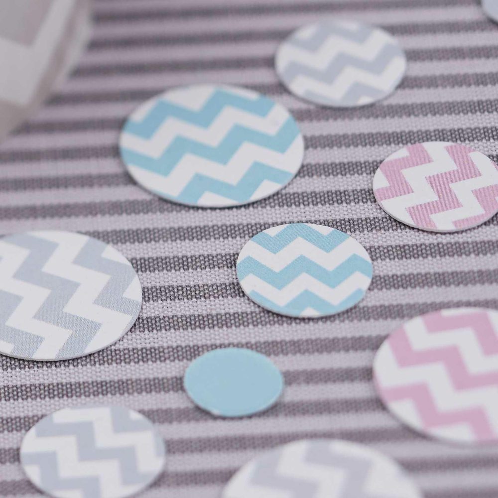 Table Confetti |   Table Confetti – Chevron Divine Party Decorations Table Confetti