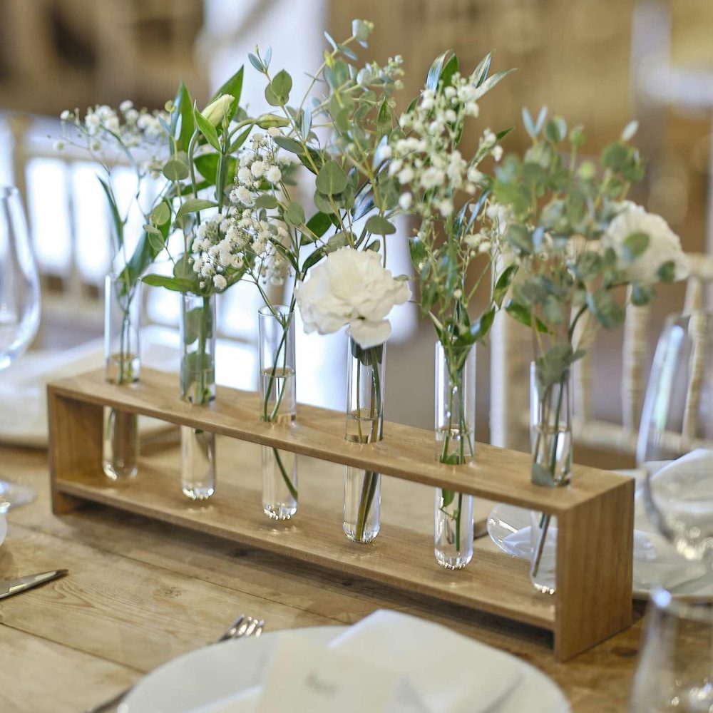 Wedding Centrepieces |   Wooden Stem Holder Wedding Centrepiece Wedding Centrepieces Wedding Centrepieces