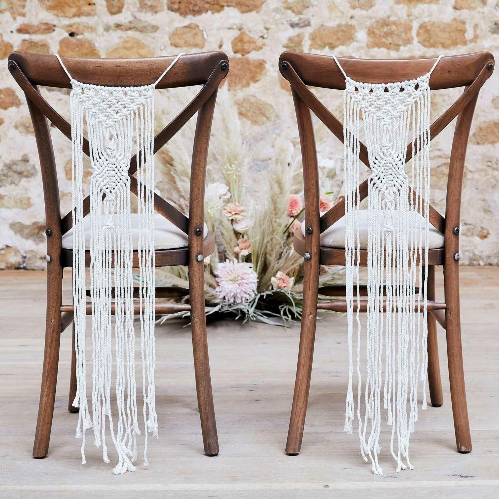 Wedding Chair Decorations |   Macrame Wedding Chair Decorations Wedding Chair Decorations Wedding Chair Decorations