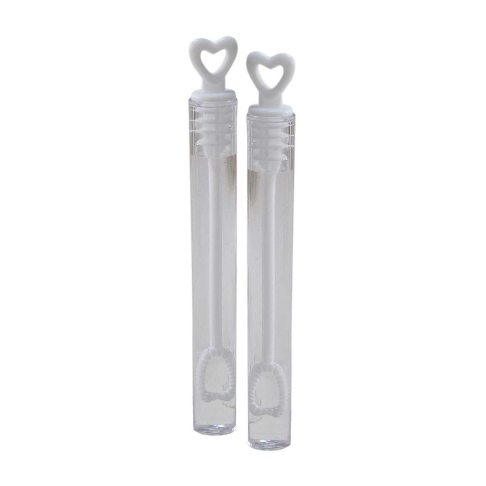 Wedding Favours |   Heart Tube Wedding Bubbles Wedding Favours Wedding Favours