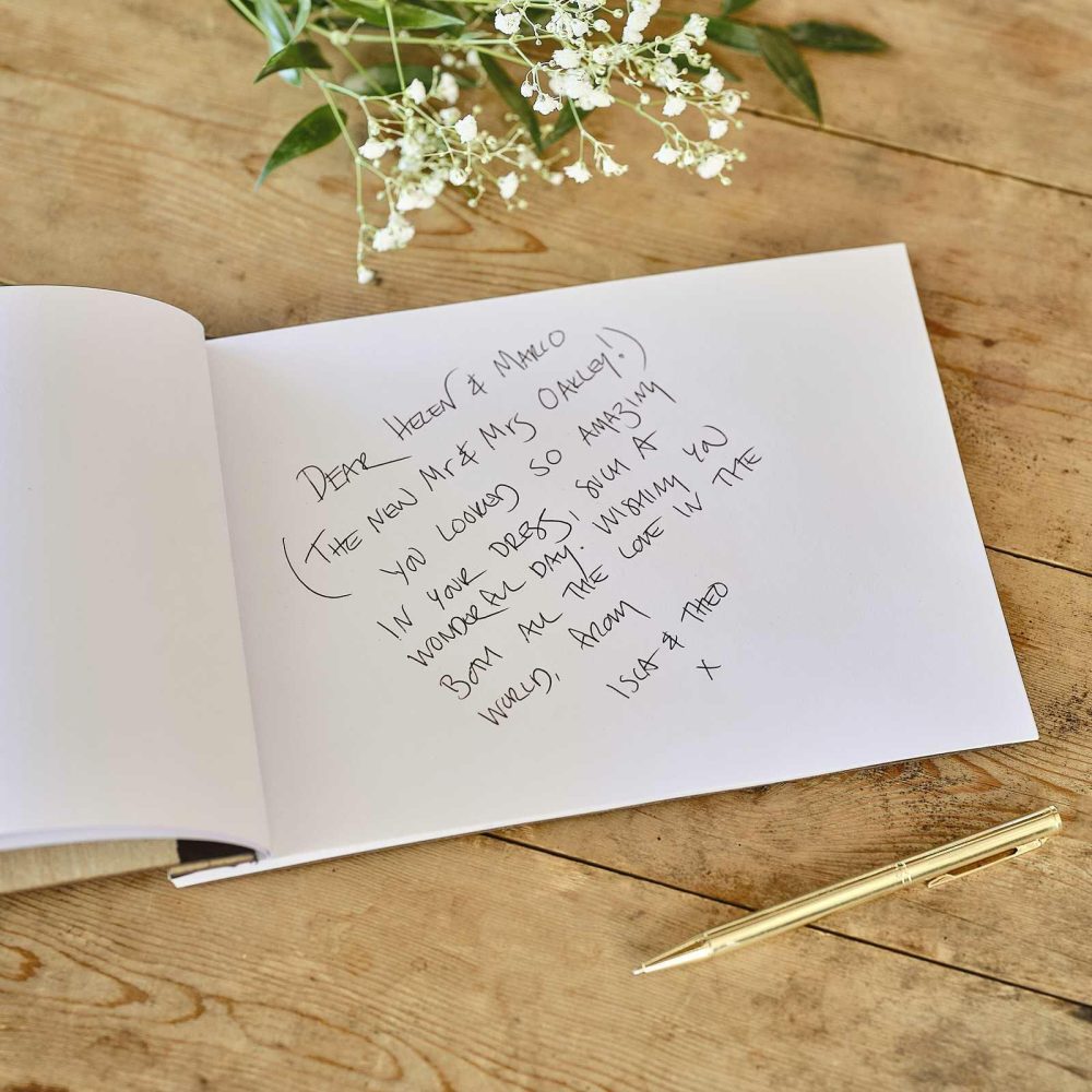 Wedding Guest Books |   Wooden Happily Ever After Wedding Guest Book Wedding Guest Books Wedding Guest Books