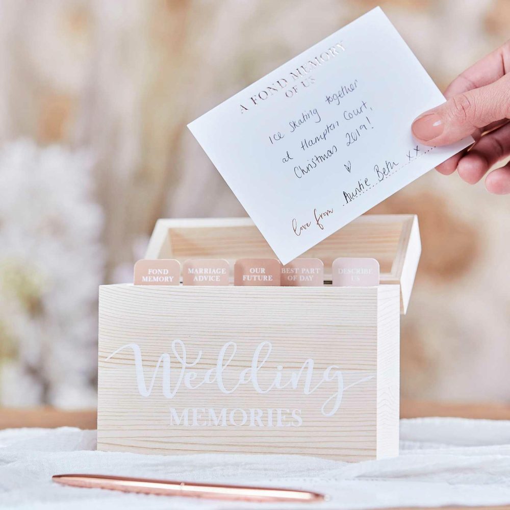 Wedding Guest Books |   Wooden Wedding Memory Box Wedding Guest Books Wedding Guest Books