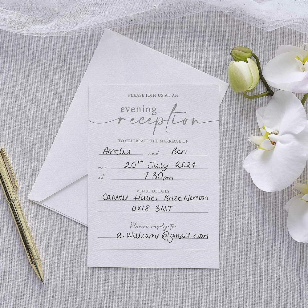 Wedding Invitations |   Evening Wedding Reception Invitations Wedding Invitations Wedding Invitations