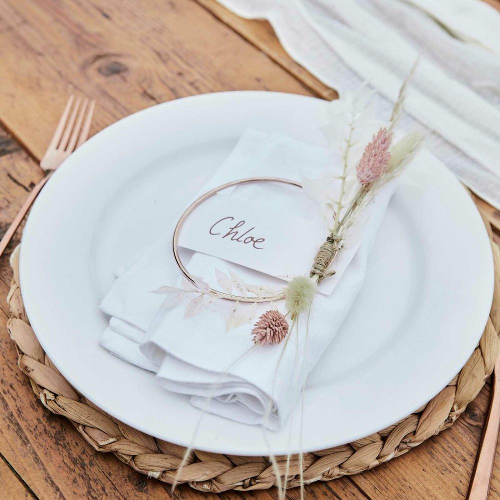 Wedding Place Cards & Holders |   Rose Gold Contemporary Wedding Place Cards Wedding Place Cards & Holders Wedding Place Cards & Holders