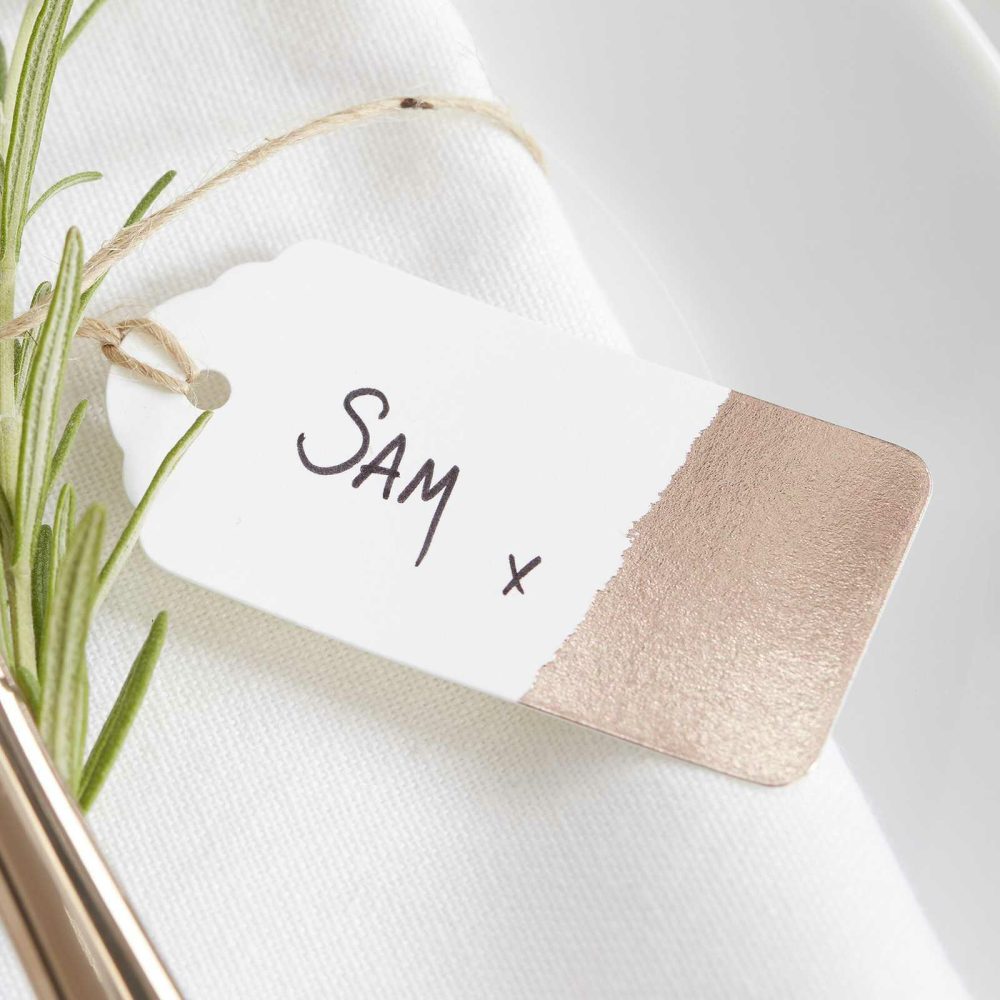 Wedding Place Cards & Holders |   Rose Gold Wedding Luggage Place Card Wedding Place Cards & Holders Wedding Place Cards & Holders