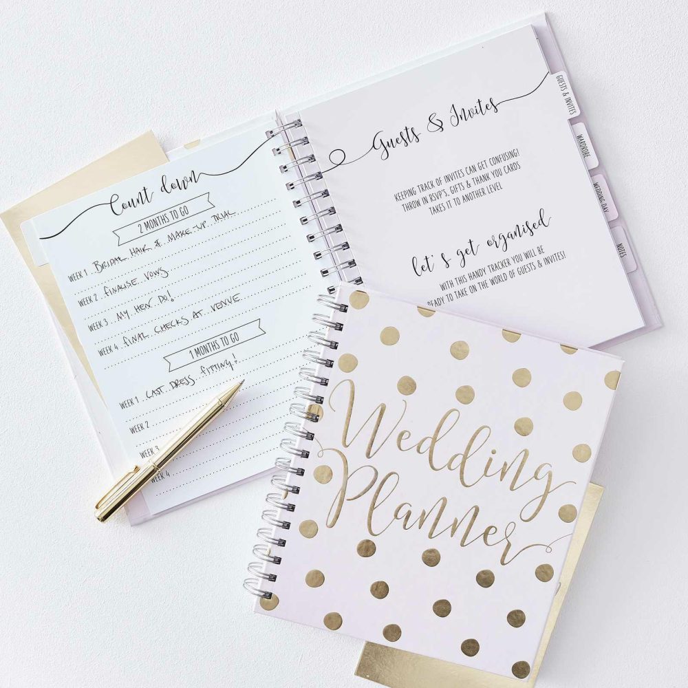 Wedding Planners |   Luxury Pink & Gold Wedding Planner Book Wedding Planners Wedding Planners