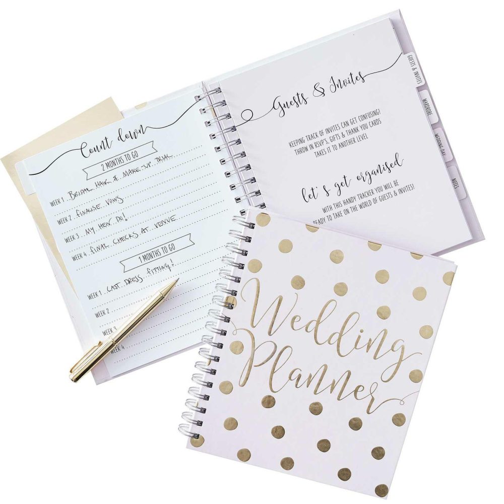 Wedding Planners |   Luxury Pink & Gold Wedding Planner Book Wedding Planners Wedding Planners