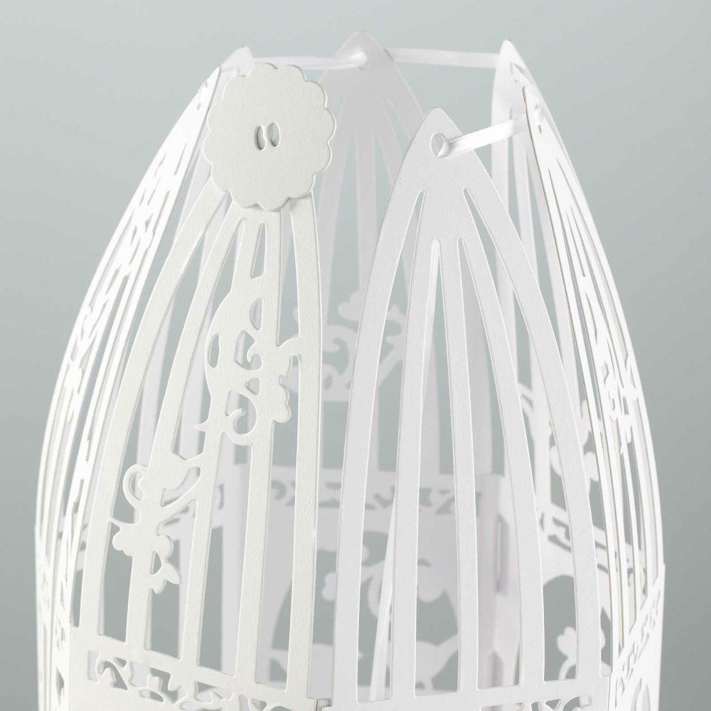 Wedding Post Box |   Wedding Post Box Birdcage – Vintage Lace Wedding Post Box