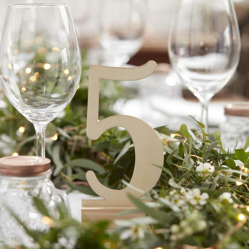 Wedding Table Numbers |   Wooden Wedding Table Numbers 1 – 12 Wedding Table Decorations Wedding Table Numbers