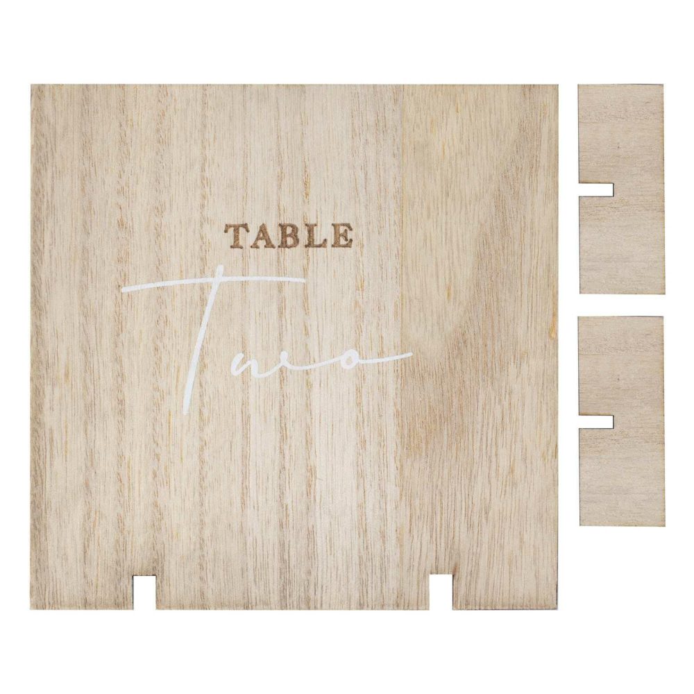 Wedding Table Numbers |   Wooden Wedding Table Numbers Wedding Table Decorations Wedding Table Numbers