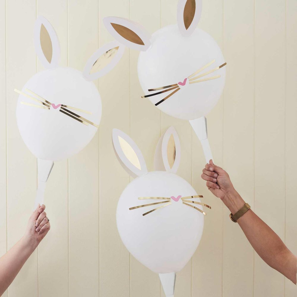 Helium Balloons |   Make Your Own Easter Bunny Balloons Balloons Helium Balloons