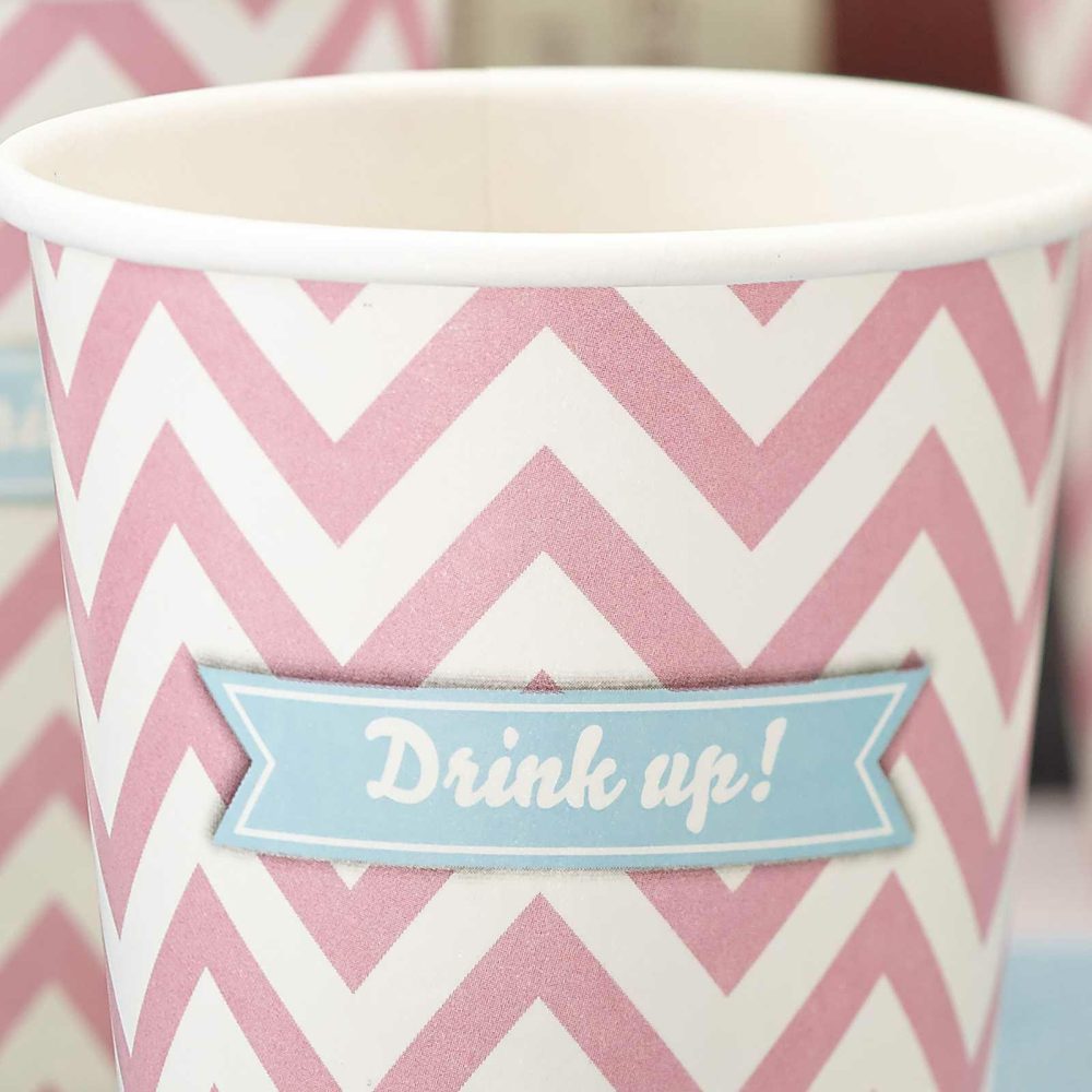 Paper Cups |   Paper Cups – Chevron Divine Paper Cups Paper Cups