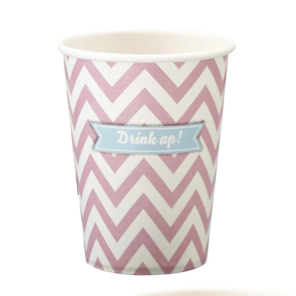 Paper Cups |   Paper Cups – Chevron Divine Paper Cups Paper Cups