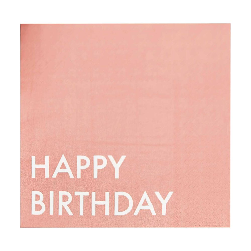 Paper Napkins |   Brights Happy Birthday Paper Napkins Paper Napkins Paper Napkins