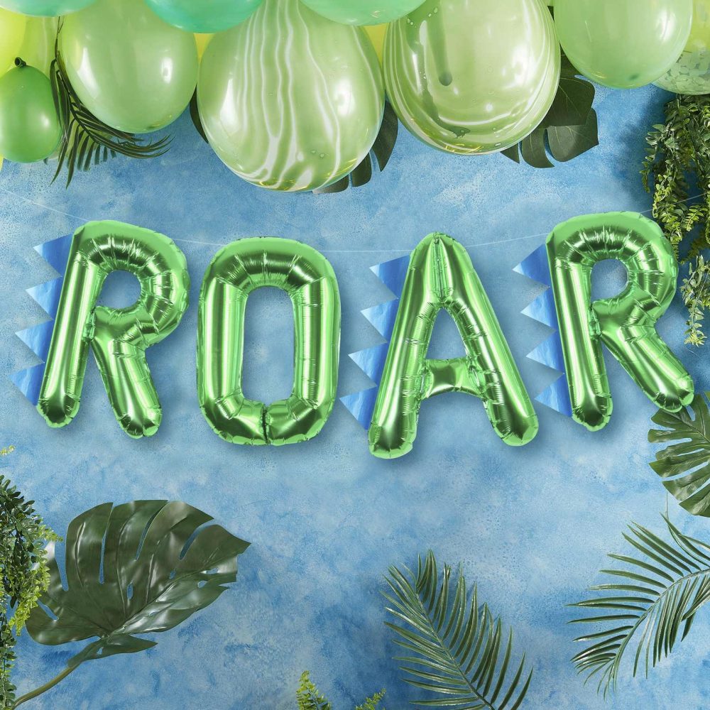 Bunting & Garlands |   Dinosaur Party Roar Balloon Bunting Bunting & Garlands Bunting & Garlands