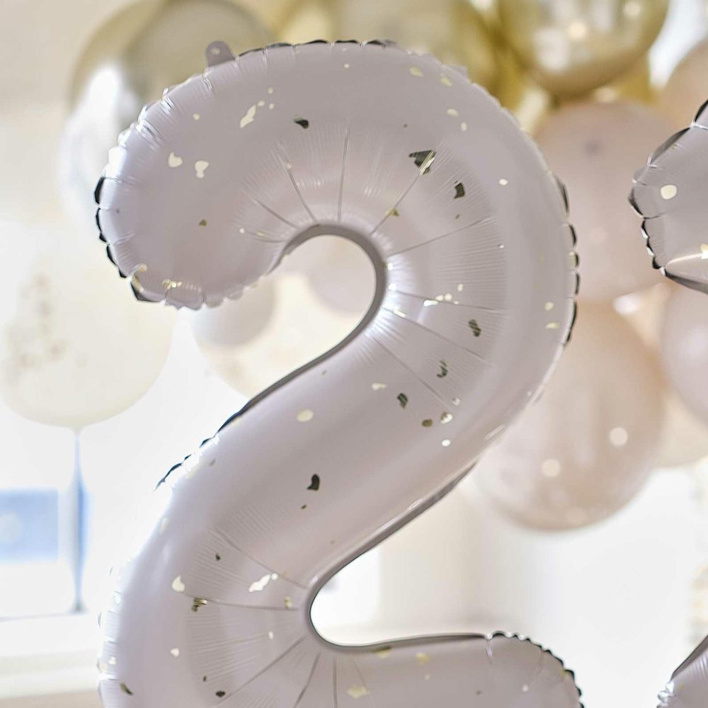 Number Balloons |   Gold Speckle 21St Birthday Balloons Balloons Helium Balloons