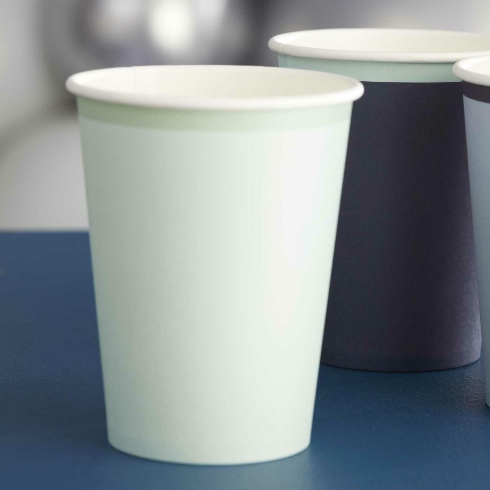 Paper Cups |   Navy, Blue & Mint Paper Cups Paper Cups Paper Cups